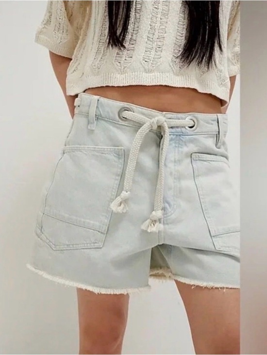 Free People Pants - NWT We The Free Moxie Barrel Shorts